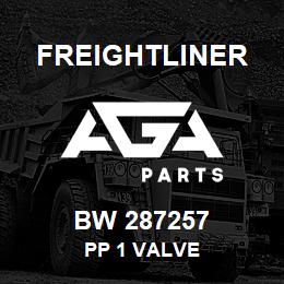 BW 287257 Freightliner PP 1 VALVE | AGA Parts