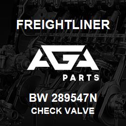 BW 289547N Freightliner CHECK VALVE | AGA Parts