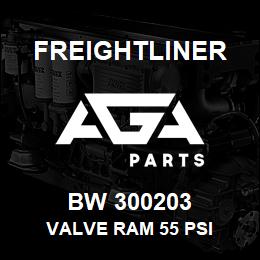 BW 300203 Freightliner VALVE RAM 55 PSI | AGA Parts