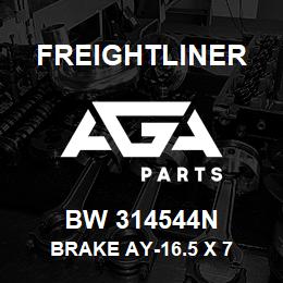 BW 314544N Freightliner BRAKE AY-16.5 X 7 | AGA Parts