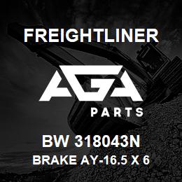 BW 318043N Freightliner BRAKE AY-16.5 X 6 | AGA Parts