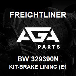 BW 329390N Freightliner KIT-BRAKE LINING (E190HS) | AGA Parts