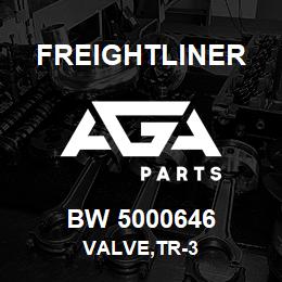 BW 5000646 Freightliner VALVE,TR-3 | AGA Parts