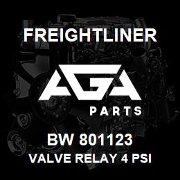 BW 801123 Freightliner VALVE RELAY 4 PSI | AGA Parts