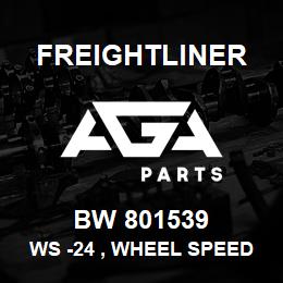 BW 801539 Freightliner WS -24 , WHEEL SPEED SENSOR | AGA Parts