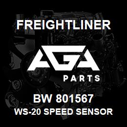 BW 801567 Freightliner WS-20 SPEED SENSOR | AGA Parts