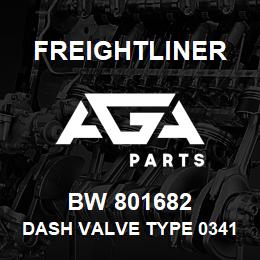 BW 801682 Freightliner DASH VALVE TYPE 03415 | AGA Parts