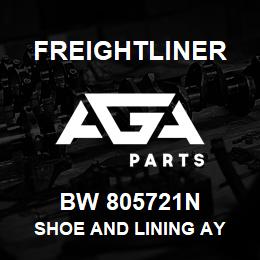 BW 805721N Freightliner SHOE AND LINING AY | AGA Parts