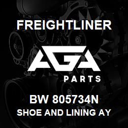 BW 805734N Freightliner SHOE AND LINING AY | AGA Parts