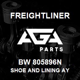 BW 805896N Freightliner SHOE AND LINING AY | AGA Parts