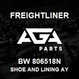 BW 806518N Freightliner SHOE AND LINING AY | AGA Parts