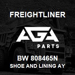 BW 808465N Freightliner SHOE AND LINING AY | AGA Parts