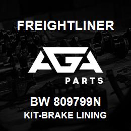 BW 809799N Freightliner KIT-BRAKE LINING | AGA Parts