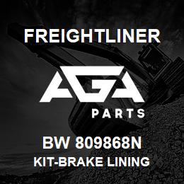 BW 809868N Freightliner KIT-BRAKE LINING | AGA Parts