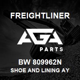 BW 809962N Freightliner SHOE AND LINING AY | AGA Parts