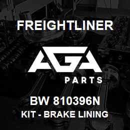 BW 810396N Freightliner KIT - BRAKE LINING | AGA Parts