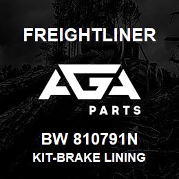 BW 810791N Freightliner KIT-BRAKE LINING | AGA Parts