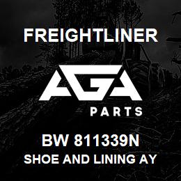 BW 811339N Freightliner SHOE AND LINING AY | AGA Parts