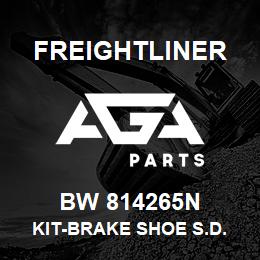 BW 814265N Freightliner KIT-BRAKE SHOE S.D. | AGA Parts