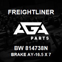 BW 814738N Freightliner BRAKE AY-16.5 X 7 | AGA Parts