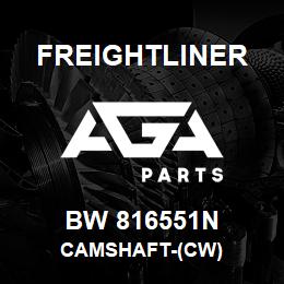 BW 816551N Freightliner CAMSHAFT-(CW) | AGA Parts