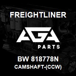 BW 818778N Freightliner CAMSHAFT-(CCW) | AGA Parts