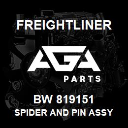 BW 819151 Freightliner SPIDER AND PIN ASSY | AGA Parts