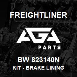 BW 823140N Freightliner KIT - BRAKE LINING | AGA Parts