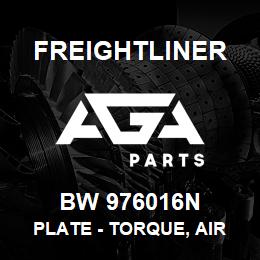 BW 976016N Freightliner PLATE - TORQUE, AIR DISC BRAKE ESD225 | AGA Parts