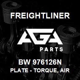 BW 976126N Freightliner PLATE - TORQUE, AIR DISC BRAKE ESD225 | AGA Parts