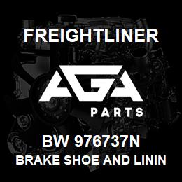 BW 976737N Freightliner BRAKE SHOE AND LINING ASSY | AGA Parts