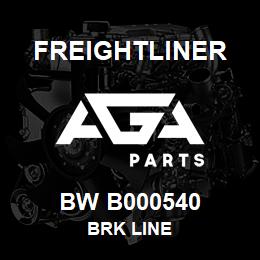 BW B000540 Freightliner BRK LINE | AGA Parts