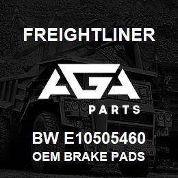 BW E10505460 Freightliner OEM BRAKE PADS | AGA Parts