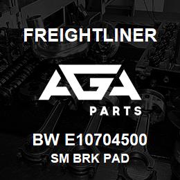 BW E10704500 Freightliner SM BRK PAD | AGA Parts