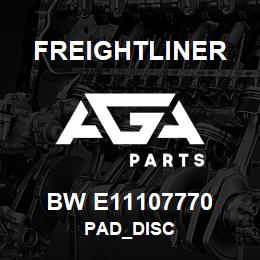 BW E11107770 Freightliner PAD_DISC | AGA Parts