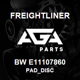 BW E11107860 Freightliner PAD_DISC | AGA Parts