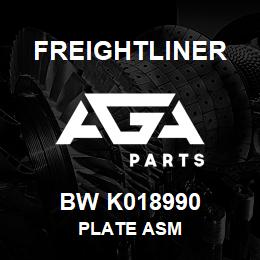 BW K018990 Freightliner PLATE ASM | AGA Parts