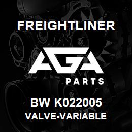 BW K022005 Freightliner VALVE-VARIABLE | AGA Parts