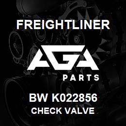 BW K022856 Freightliner CHECK VALVE | AGA Parts