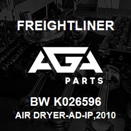 BW K026596 Freightliner AIR DRYER-AD-IP,2010 | AGA Parts