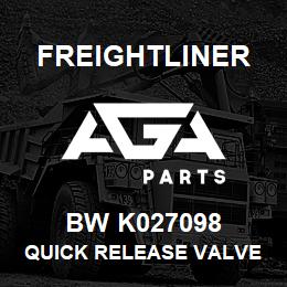 BW K027098 Freightliner QUICK RELEASE VALVE | AGA Parts