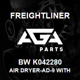 BW K042280 Freightliner AIR DRYER-AD-9 WITH TOPHAT,2010 | AGA Parts