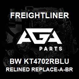 BW KT4702RBLU Freightliner RELINED REPLACE-A-BRAKE KIT | AGA Parts