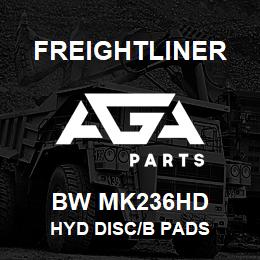 BW MK236HD Freightliner HYD DISC/B PADS | AGA Parts