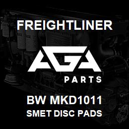 BW MKD1011 Freightliner SMET DISC PADS | AGA Parts