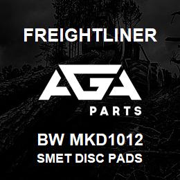 BW MKD1012 Freightliner SMET DISC PADS | AGA Parts