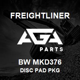 BW MKD376 Freightliner DISC PAD PKG | AGA Parts