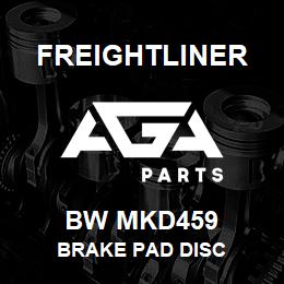 BW MKD459 Freightliner BRAKE PAD DISC | AGA Parts