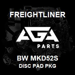 BW MKD52S Freightliner DISC PAD PKG | AGA Parts