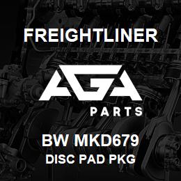 BW MKD679 Freightliner DISC PAD PKG | AGA Parts